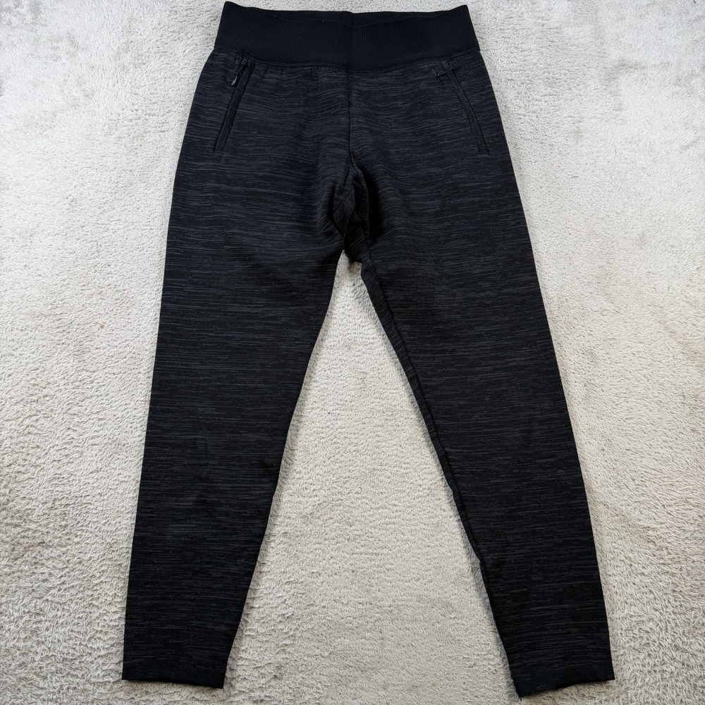 Smartwool Intraknit Pants Women Small Black Merino Wool Jogger Active Zip Pocket
